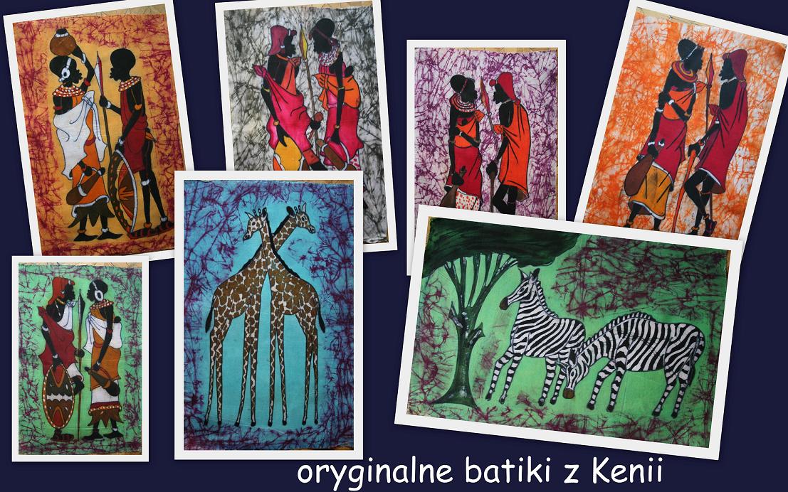 batiki prosto z Kenii